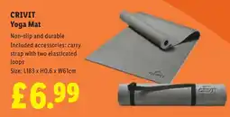 Lidl CRIVIT Yoga Mat offer