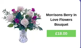Morrisons Berry In Love Flowers Bouquet