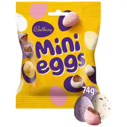 Iceland Cadbury Mini Eggs Chocolate Bag 74 g offer