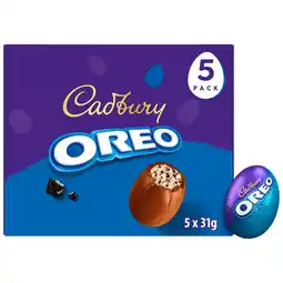 Iceland Cadbury Chocolate Oreo Eggs 5 Pack 155g (5 x 31g) offer