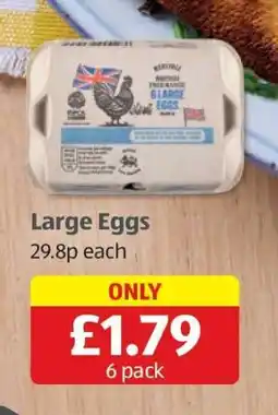 Aldi Large Eggs offer