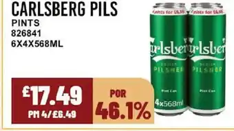 CARLSBERG PILS Pints