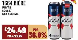 Bestway 1664 BIÈRE Pints offer