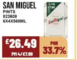 Bestway SAN MIGUEL Pints offer