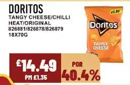 Bestway DORITOS Tangy cheese/chilli heat/original offer