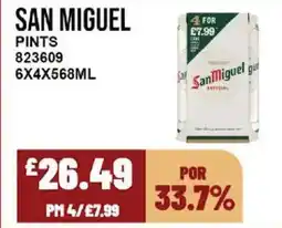 Bestway SAN MIGUEL Pints offer