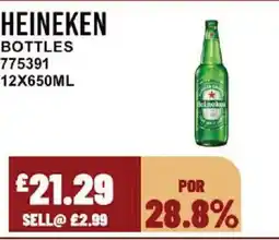 Bestway HEINEKEN Bottles offer