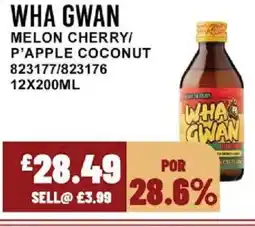 Bestway WHA GWAN Melon cherry/ p'apple coconut offer