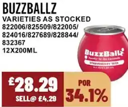 Bestway Buzzballz offer