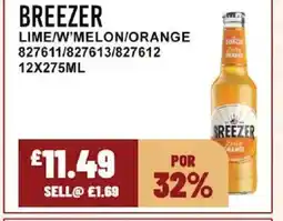 Bestway BREEZER Lime/w'melon/orange offer