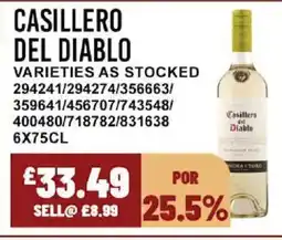 Bestway CASILLERO DEL DIABLO offer