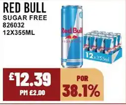 Bestway RED BULL Sugar free offer