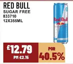 Bestway RED BULL Sugar free offer
