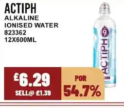 Bestway ACTIPH Alkaline ionised water offer