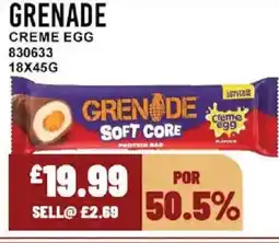 Bestway GRENADE Creme egg offer