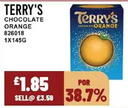 Bestway TERRY'S Chocolate orange offer