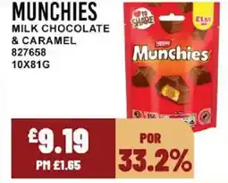 Bestway MUNCHIES Milk chocolate & caramel offer
