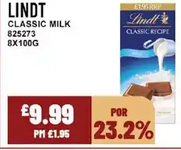 Bestway LINDT Classic milk offer