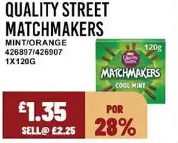 Bestway QUALITY STREET MATCHMAKERS Mint/orange offer