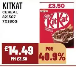 Bestway KITKAT Cereal offer