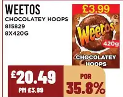 Bestway WEETOS Chocolatey hoops offer