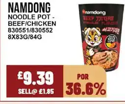 Bestway NAMDONG Noodle pot - beef/chicken offer
