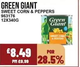 Bestway GREEN GIANT Sweet corn & peppers offer