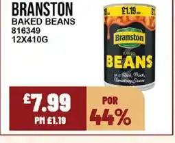 Bestway BRANSTON Baked beans offer