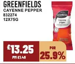 Bestway GREENFIELDS Cayenne pepper offer