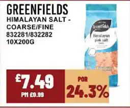 Bestway GREENFIELDS Himalayan salt - coarse/fine offer