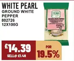 Bestway WHITE PEARL Ground white pepper offer