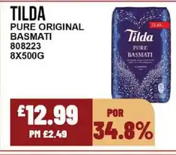 Bestway TILDA Pure original basmati offer