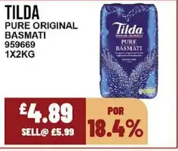 Bestway TILDA Pure original basmati offer