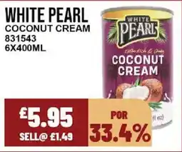 Bestway WHITE PEARL Coconut cream offer