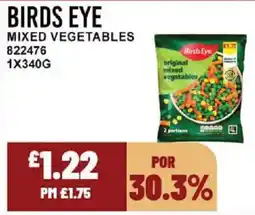 Bestway BIRDS EYE Mixed vegetables offer