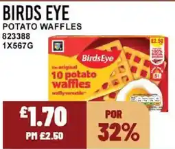 Bestway BIRDS EYE Potato waffles offer