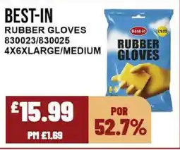 Bestway BEST-IN Rubber gloves offer
