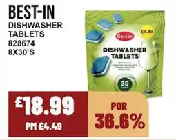 Bestway BEST-IN Dishwasher tablets offer
