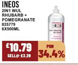 Bestway INEOS 2in1 Wul rhubarb + pomegranate offer