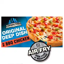 Iceland Chicago Town Deep Dish BBQ Chicken Pizza offer