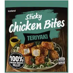 Iceland Iceland Teriyaki Sticky Chicken Bites 400g offer