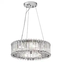 Costco Kichler Crystal Skye 6 Light Chandelier 43cm offer