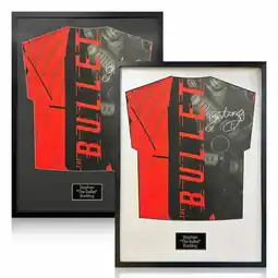 Costco Stephen Bunting Signed Framed Darts Shirt in 2 Options: White or Black offer