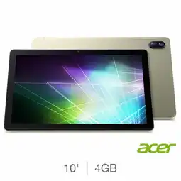 Costco Acer Iconia Tab V10, 4GB RAM, 128GB eMMC, 10.1 Inch Tablet, NT.LHTEK.001 offer