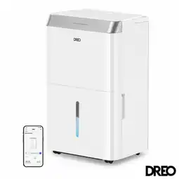 Costco Dreo Smart WiFi Dehumidifier 20L, DR-HDH002S offer