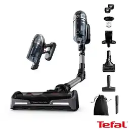 Costco Tefal TY99A2GO X-Force Flex Pet & Car Cordless Stick Vacuum, Black & Grey offer