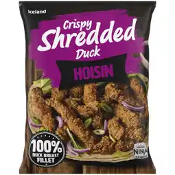 Iceland Iceland Hoisin Crispy Shredded Duck 400g offer