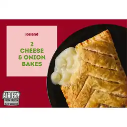 Iceland Iceland 2 Cheese & Onion Bakes 260g offer