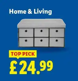 Lidl Home & Living Storage Unit offer