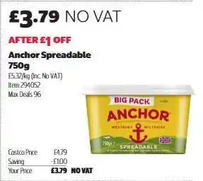 Anchor Spreadable 750g